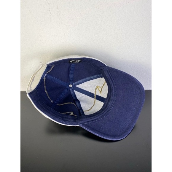 TITLIS Engelberg Cosmos Hat OS Blue White Gold Embroidery Switzerland Polydono - Picture 7 of 9